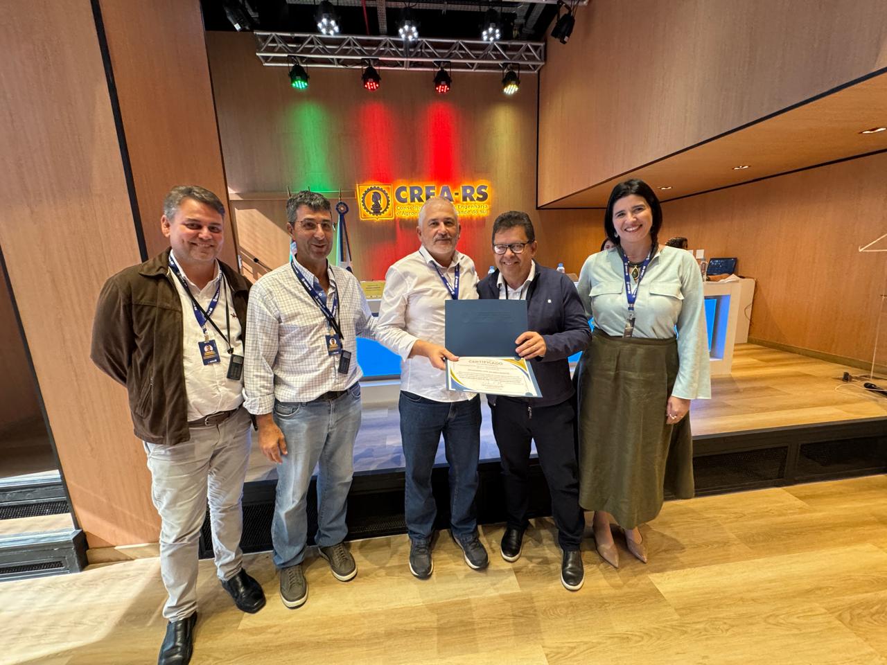 1&ordm; diretor administrativo, engenheiro civil Ricardo Maestri